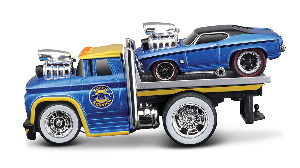Muscle Machines Diecast Model Vehicles with a Display Stand, 1:64 Scale  (Styles Vary)